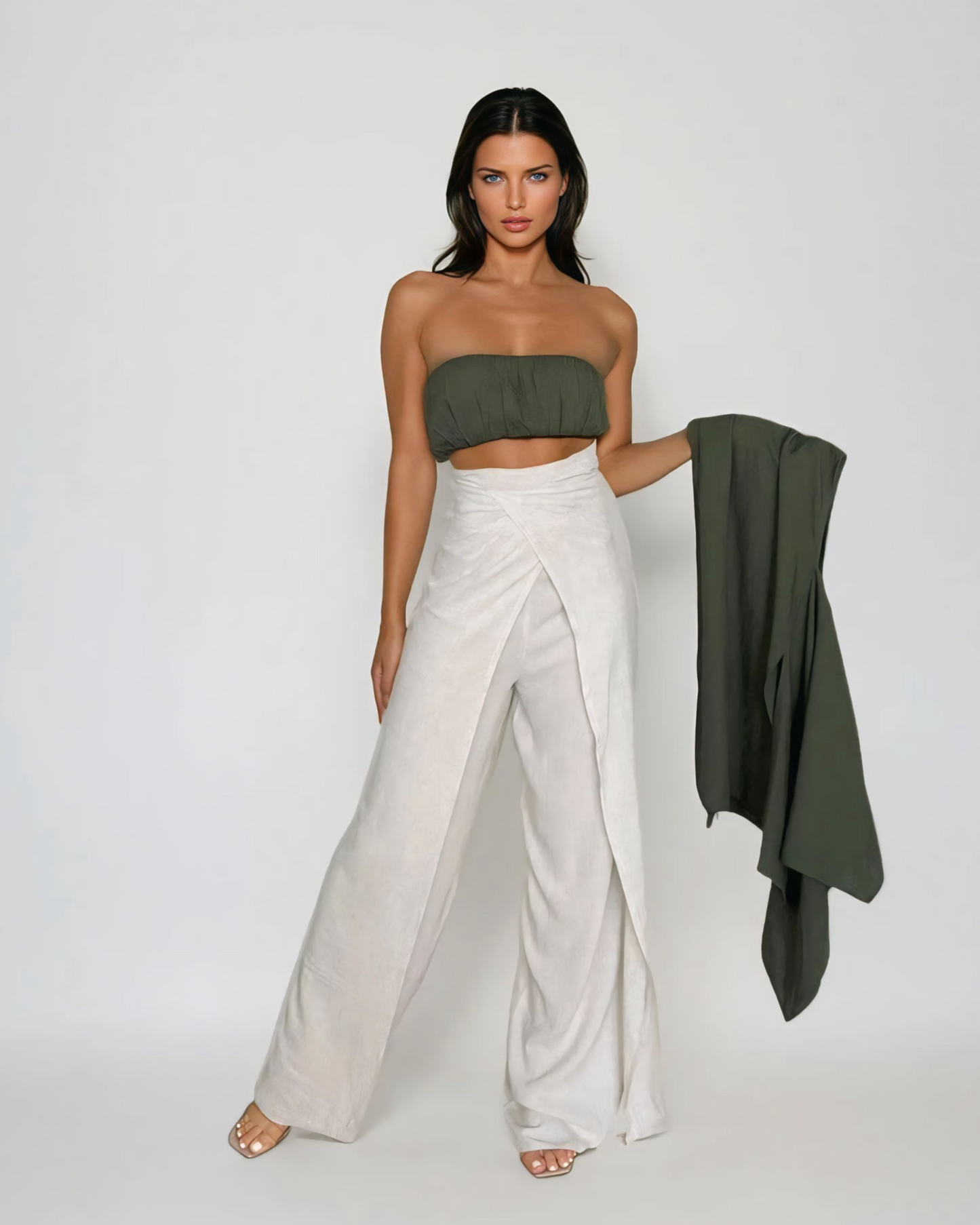 Baliawear Baliawear Cape Top - Linen
