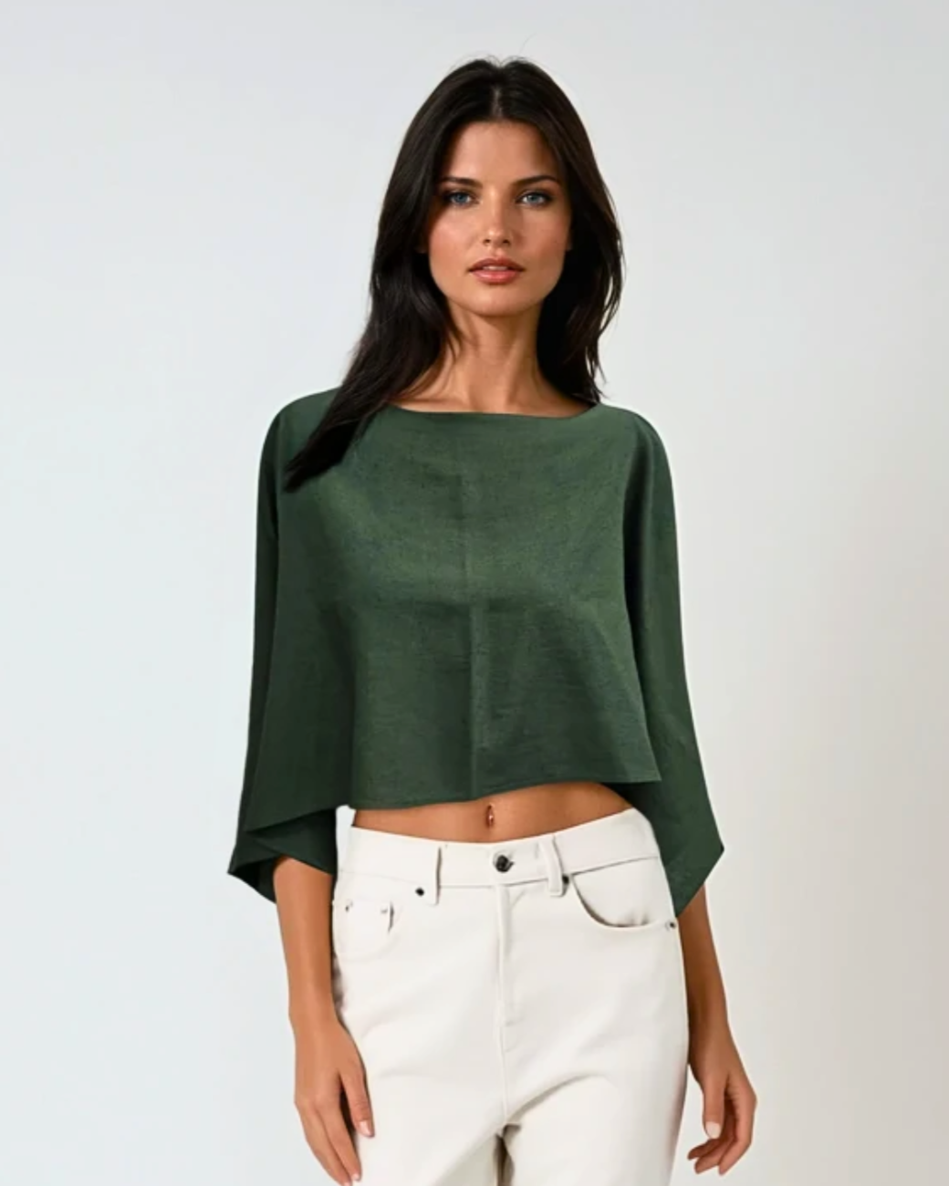 Baliawear Baliawear Cape Top - Linen