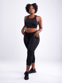 JupiterGear High-Waisted Classic Gym Leggings with Side Pockets Jupiter Gear