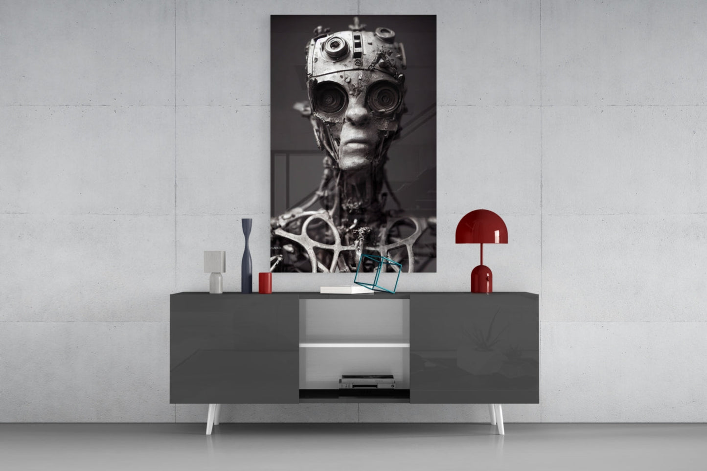 Future Human Glass Art || Designer Collection