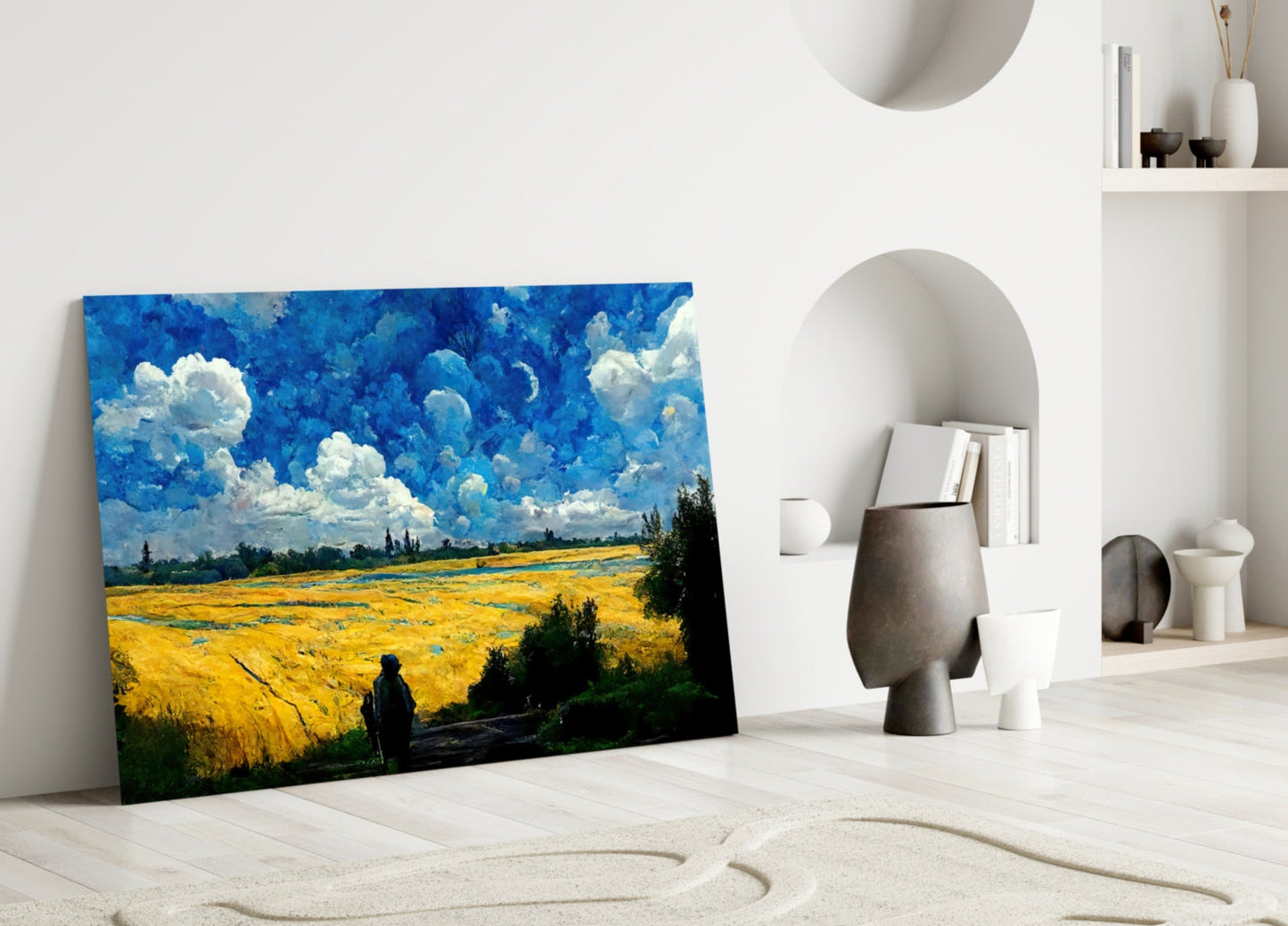 Insigneart USA Insigneart USA Cloudy Day Glass Glass Art || Designer Collection