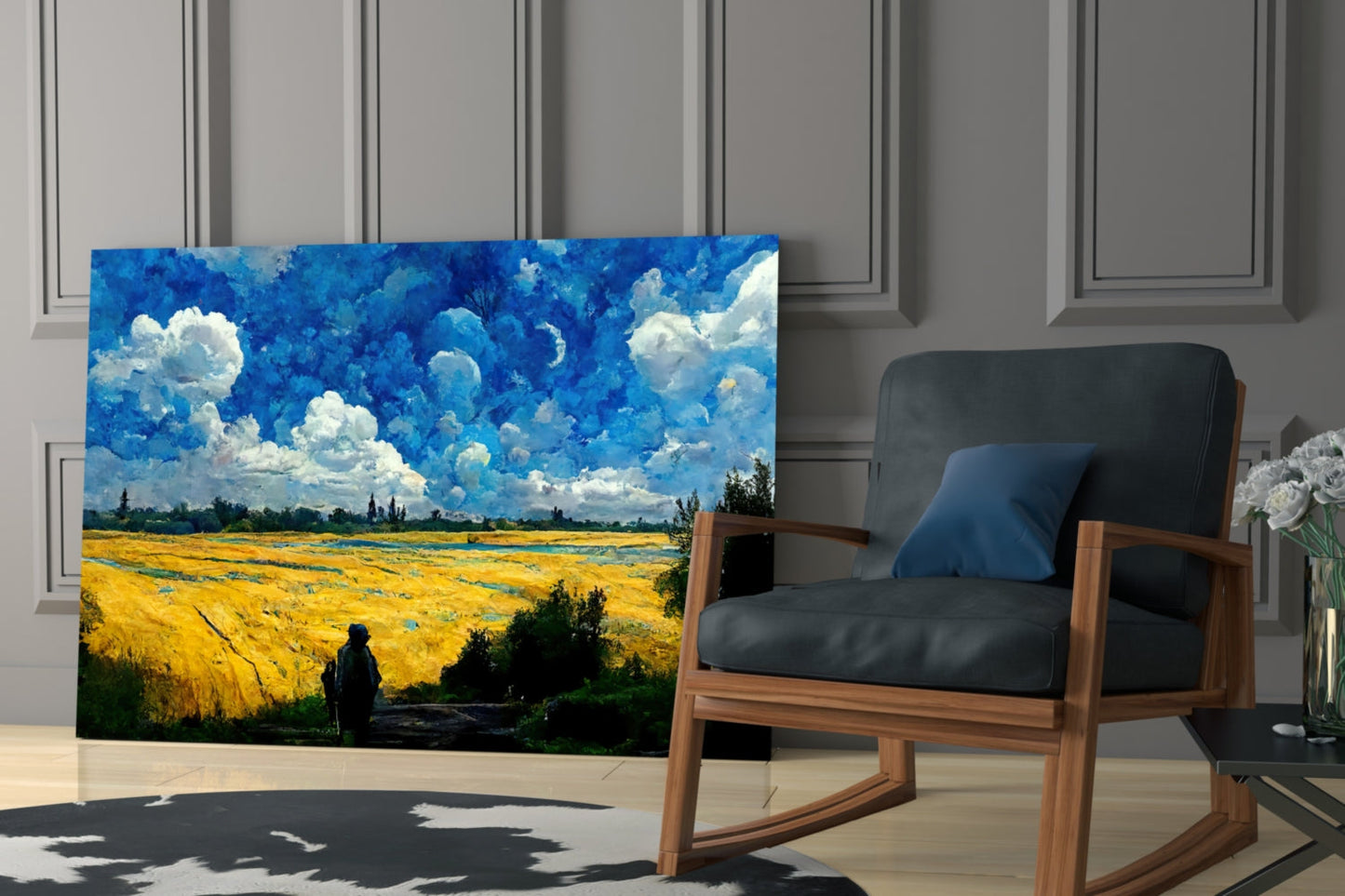 Insigneart USA Insigneart USA Cloudy Day Glass Glass Art || Designer Collection
