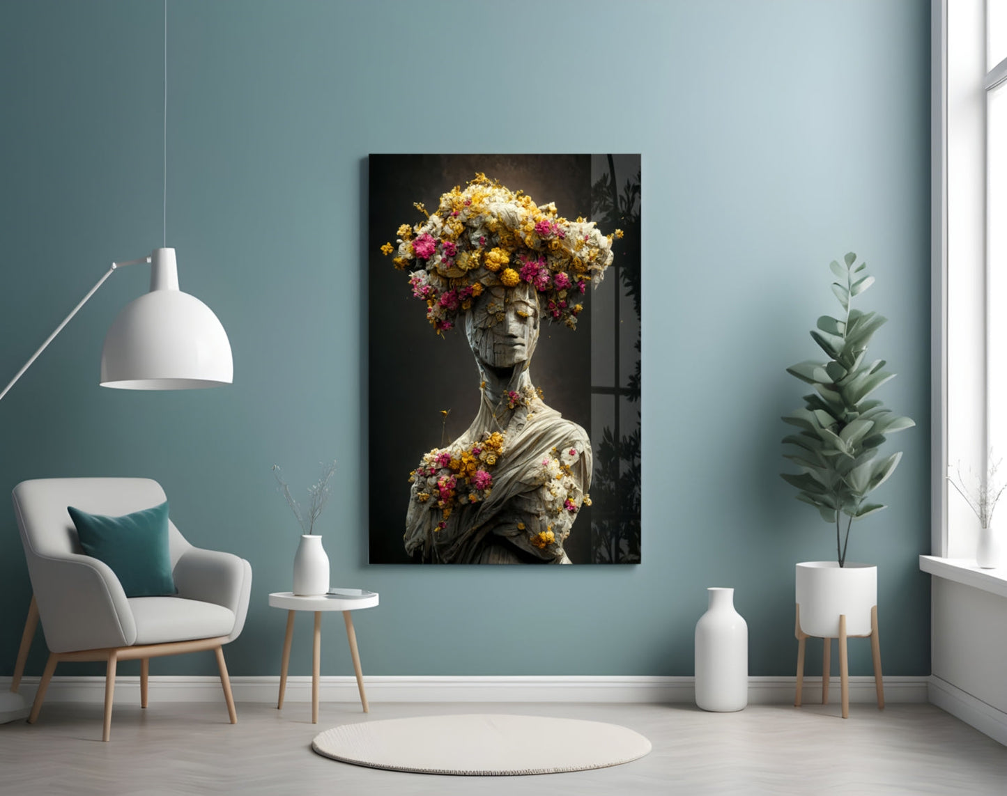 Insigneart USA Insigneart USA Abandoned Statue Glass Art || Designer Collection