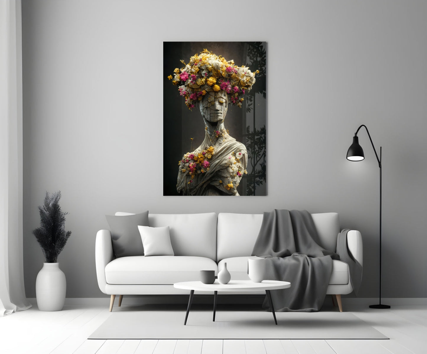 Insigneart USA Insigneart USA Abandoned Statue Glass Art || Designer Collection