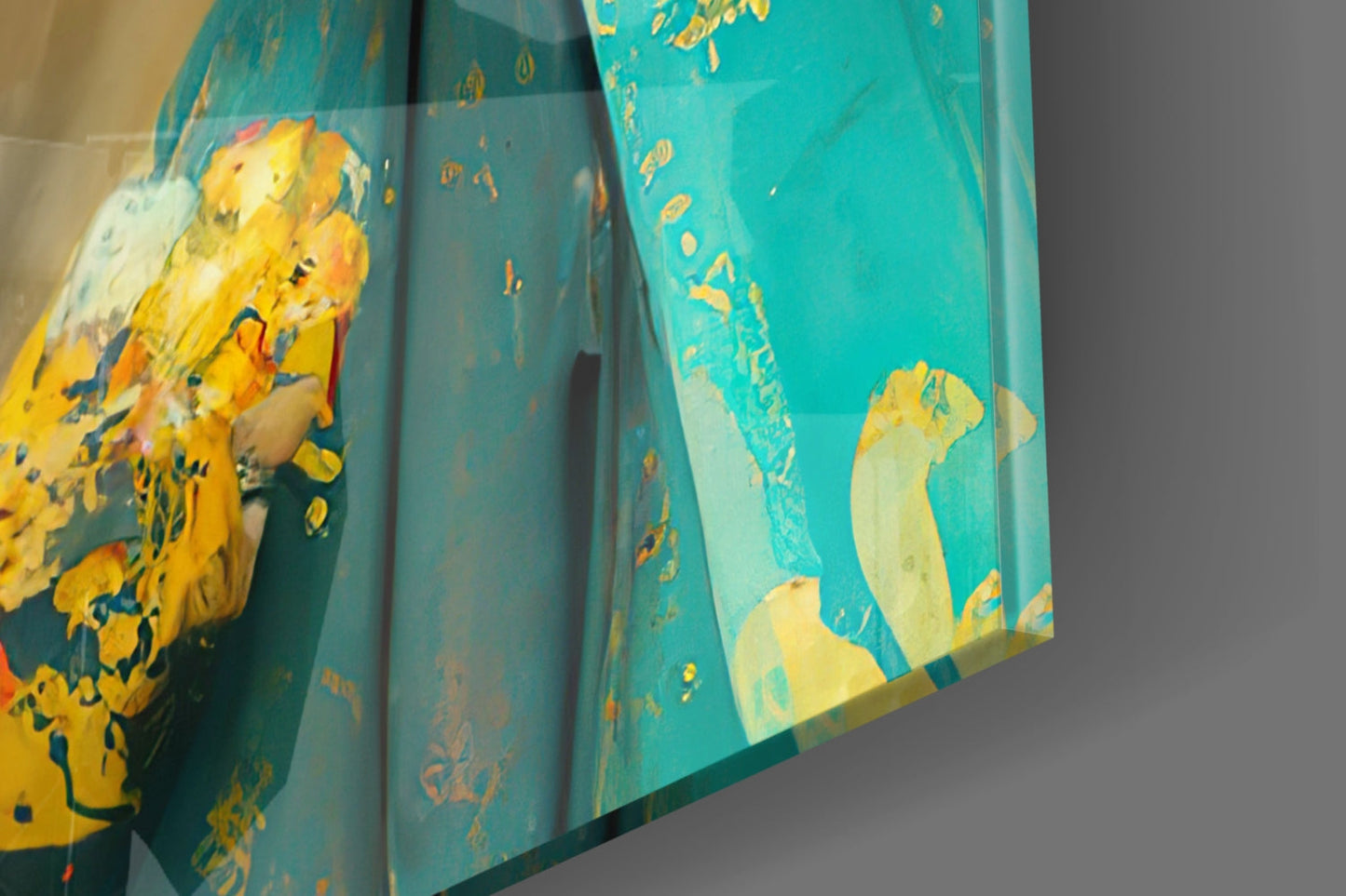 Virtual Beauty Glass Wall Art || Designers Collection