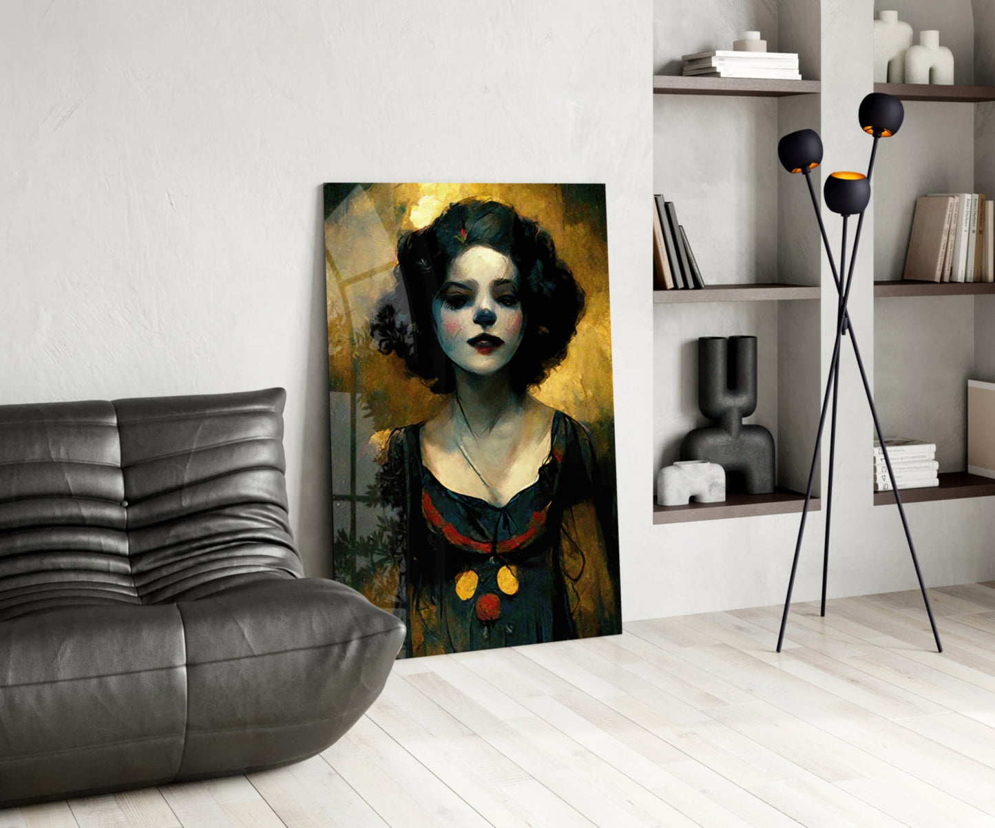 Insigneart USA Harley Quinn Glass Wall Art || Designer Collection