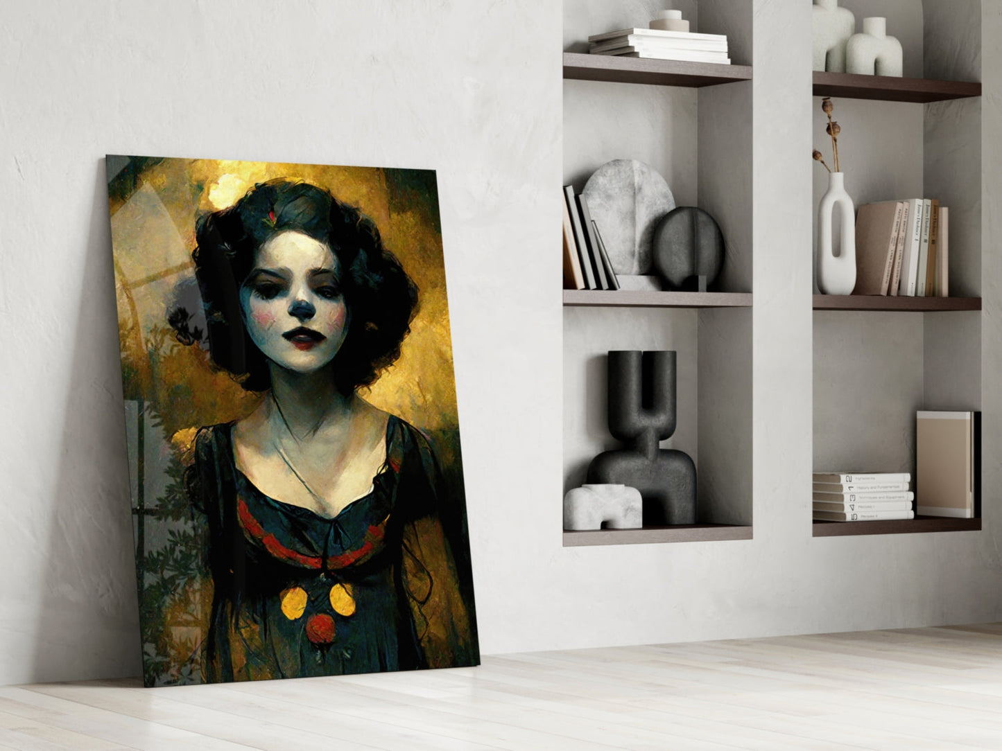 Insigneart USA Harley Quinn Glass Wall Art || Designer Collection
