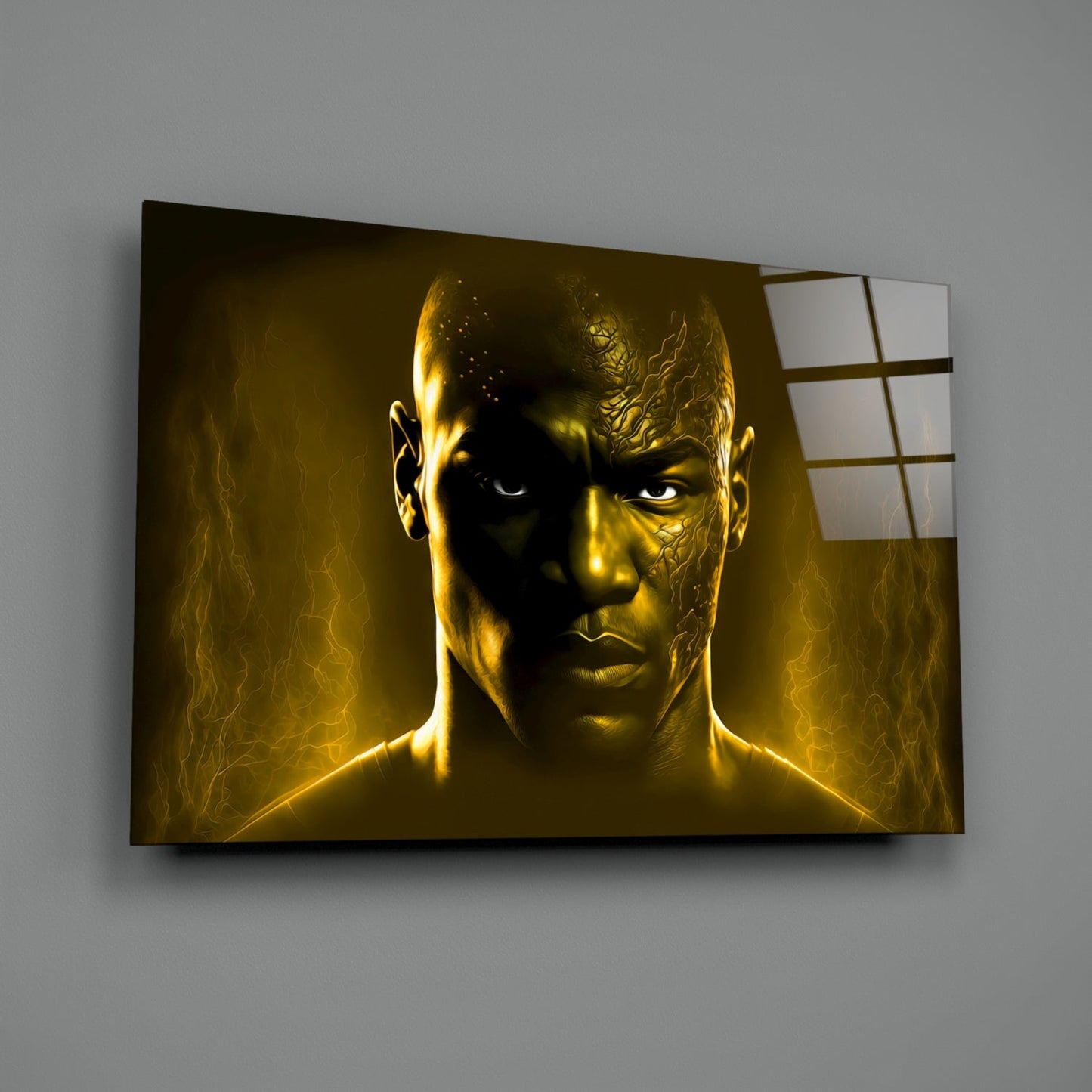 Insigneart USA Iconic Michael Jordan Glass Wall Art || Designer Collection
