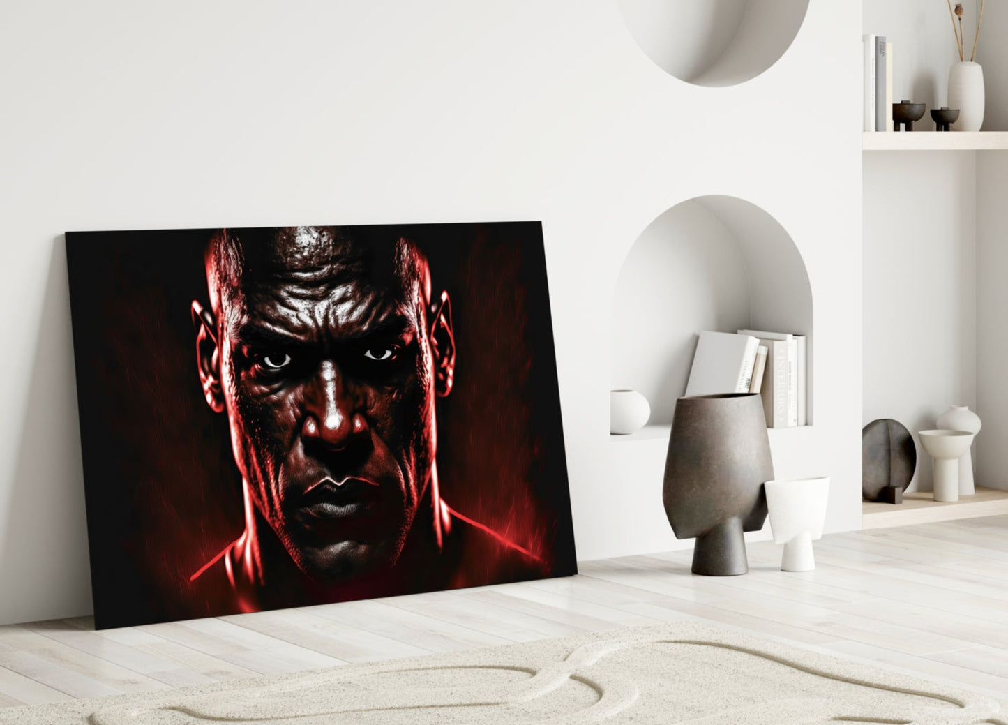 Insigneart USA Iconic Michael Jordan Glass Wall Art || Designer Collection