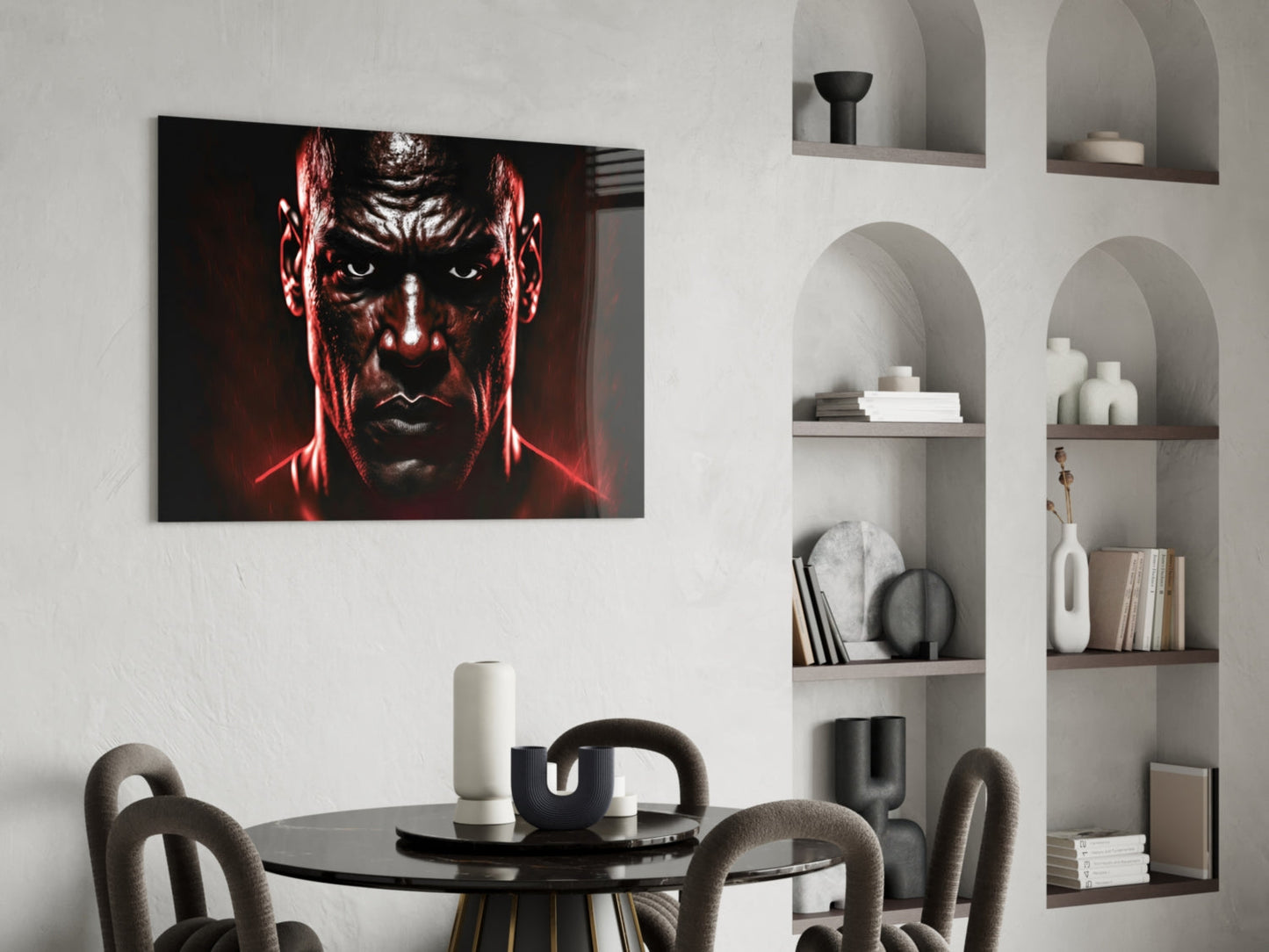 Insigneart USA Iconic Michael Jordan Glass Wall Art || Designer Collection