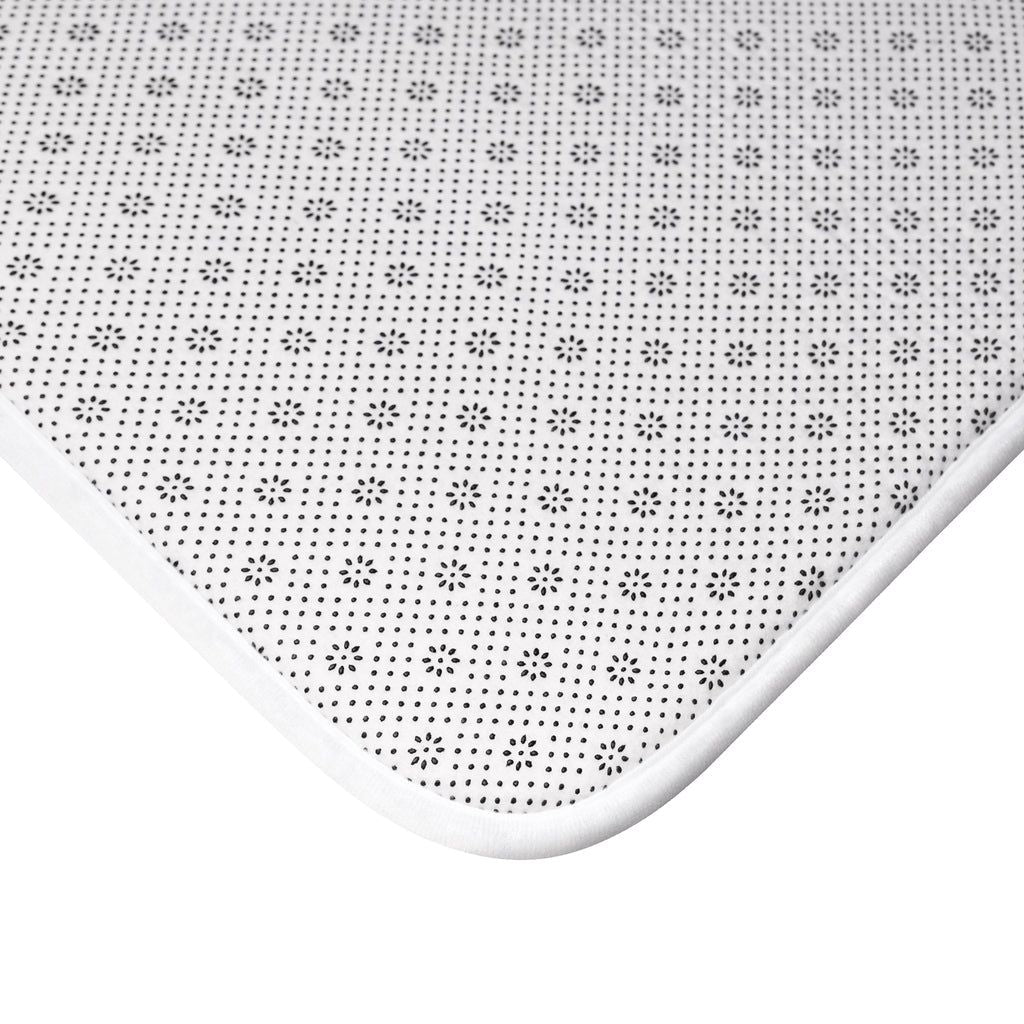 Sail Boat in the Ocean Bath Mat EasyOptionXY LLC