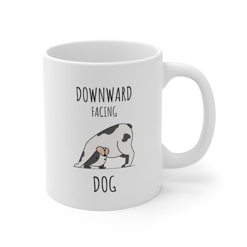 Downward Facing Dog Mug EasyOptionXY LLC
