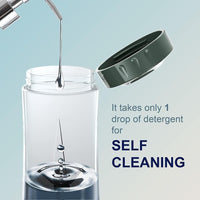 Portable Blender USB Rechargeable, Personal Size Blender for Shakes and Smoothies, Strong Cutting Power with Six Blades, 13.5Oz Juicer Cup for Sports, Travel EasyOptionXY LLC