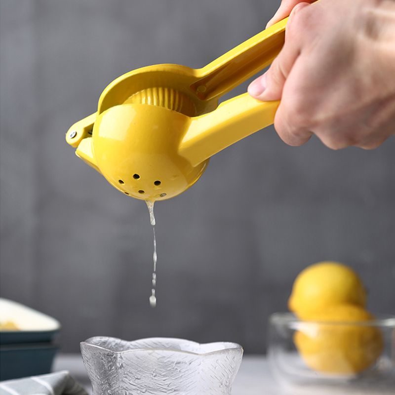 Home Manual Lemon Squeezer Aluminum Alloy Hand Pressed Orange Fruit Juicer Portable Practical Kitchen Tools Mini Blender EasyOptionXY LLC