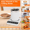 Desktop Electric Mug Warmer Auto Shut Off Timer Setting 6 Temperature Levels Cup Warmer for Milk Tea Cup Heating Plate EasyOptionXY LLC