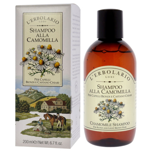 Blond and Light Brown Hair Shampoo - Chamomile by LErbolario for Unisex - 6.7 oz Shampoo EasyOptionXY LLC