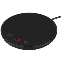 Desktop Electric Cup Warmer 8Hours Auto Off Overheating Protection Smart Timer Setting 2 Temperature Levels Ceramic Heating Panel For Office Home EasyOptionXY LLC