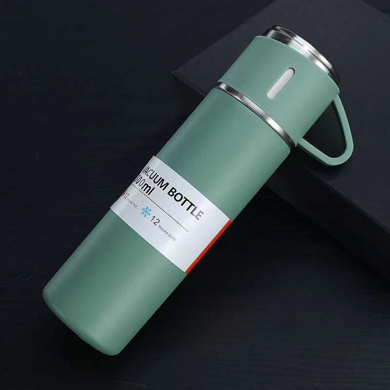 1pc/1Set Stainless Steel Thermal Cup; With Gift Box Set; Double Layer Leakproof Insulated Water Bottle; Keeps Hot And Cold Drinks For Hour EasyOptionXY LLC