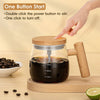 Electric Mixing Mug 400ML High Speed Mixing Cup USB Rechargeable Self String Mug with Warming Pad for Coffee Milk Protein Powder Egg EasyOptionXY LLC