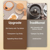 Electric Mixing Mug 400ML High Speed Mixing Cup USB Rechargeable Self String Mug IP67 Waterproof One Button Start for Coffee Milk Protein Powder Egg EasyOptionXY LLC