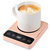 Desktop Electric Mug Warmer Auto Shut Off Timer Setting 6 Temperature Levels Cup Warmer for Milk Tea Cup Heating Plate EasyOptionXY LLC