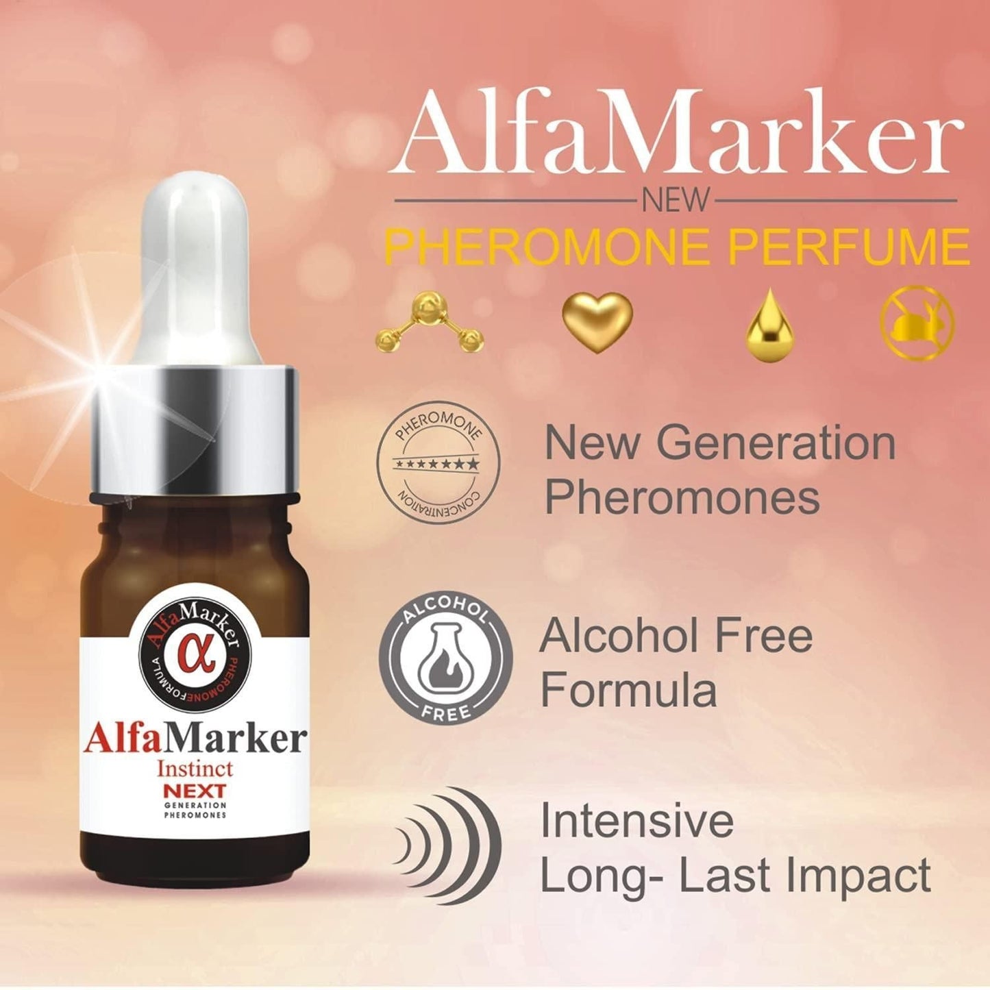 Instinct Pheromone Perfume Oil for Women Pheromone Perfume for Women Great Holiday Gift Mujer Perfume Concentradas con Feromonas 5ml EasyOptionXY LLC