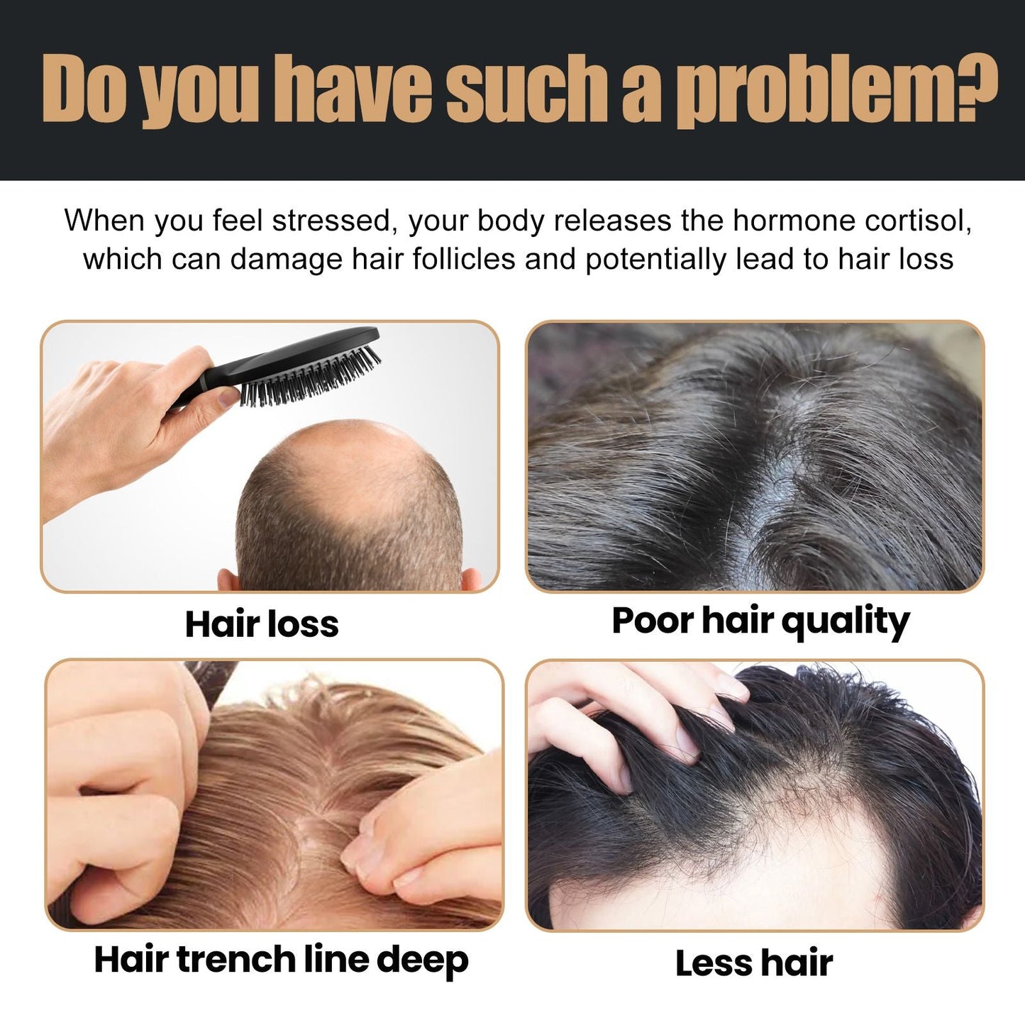 Root Activator Shampoo, Natural Hair Regrowth Shampoos, Unisex Hair Thickening Shampoo, Gently Shampoo For Men & Women, Nourishing Long Lasting Hair Care For Darker & Thicker Hair EasyOptionXY LLC