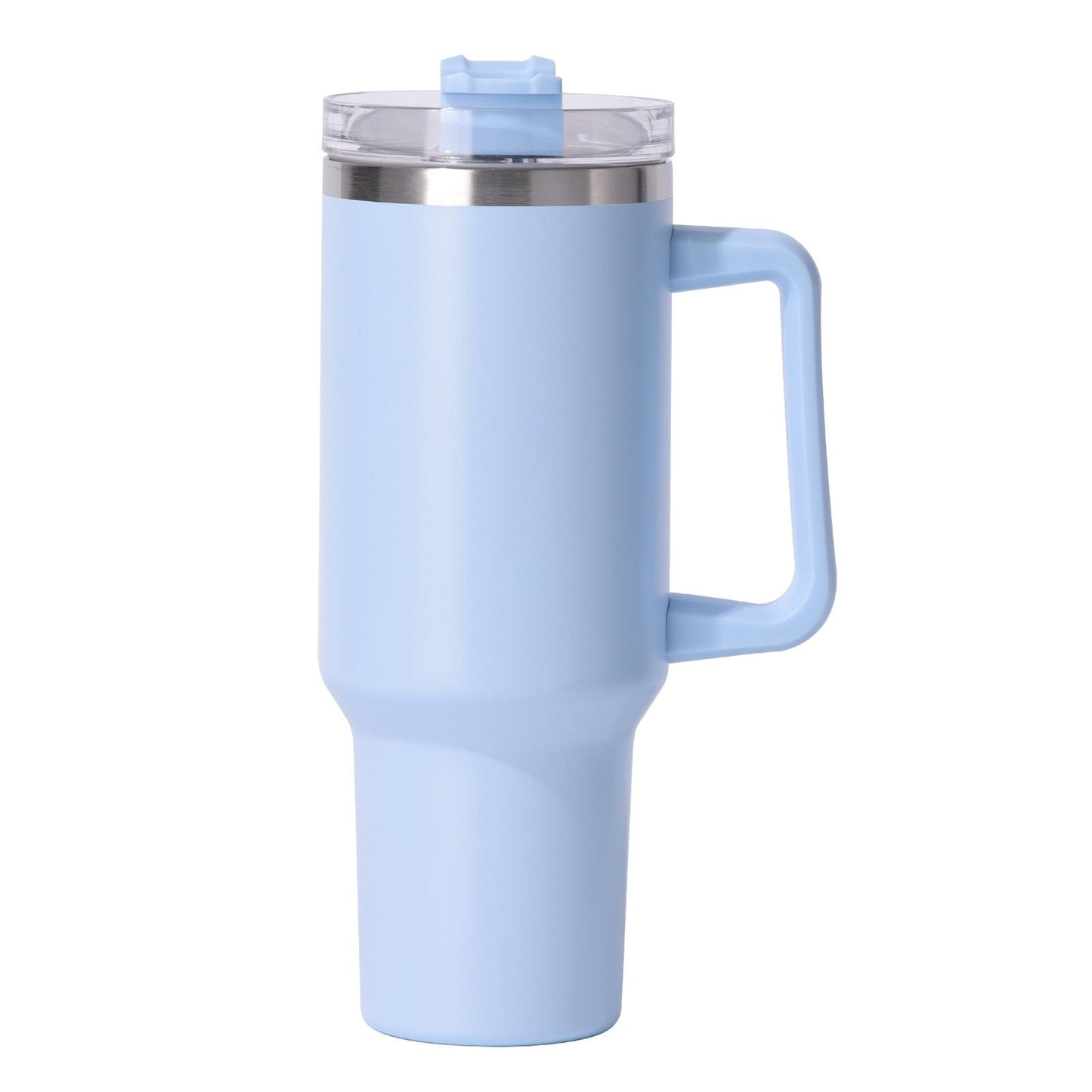 40oz large capacity tumbler, With Handle And Straw Lid, Insulated Reusable Stainless Steel Water Bottles Travel Mug Coffee Cup car cup water cup For Men Women Outdoor Camping Driving, gift EasyOptionXY LLC