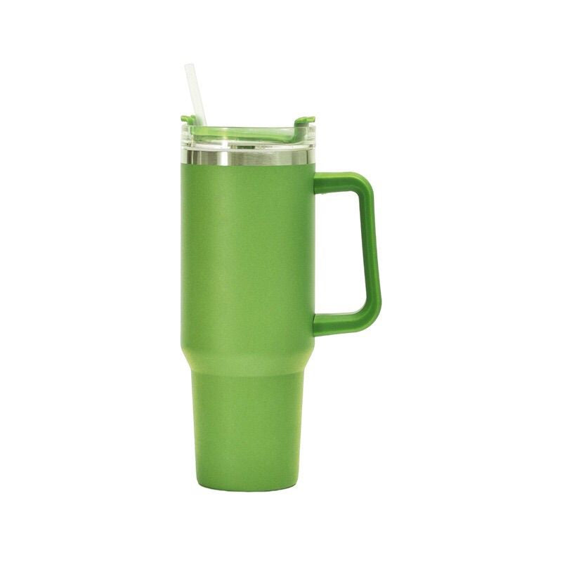 1200ml Stainless Steel Mug Coffee Cup Thermal Travel Car Auto Mugs T hermos 40 Oz Tumbler with Handle Straw Cup Drinkware New In EasyOptionXY LLC