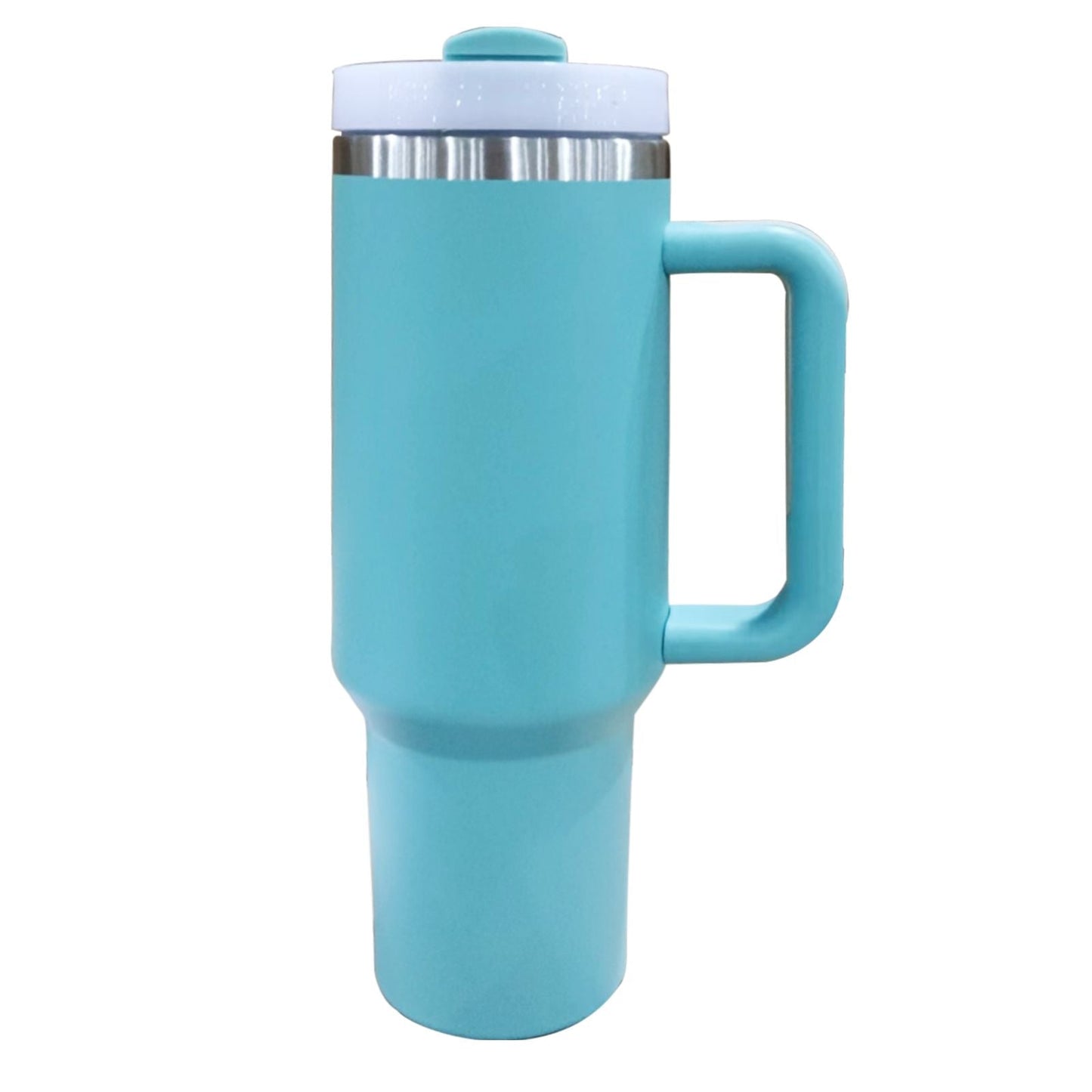 40oz V2 large capacity tumbler, With Handle And Straw Lid, Insulated Reusable Stainless Steel Water Bottles Travel Mug Coffee Cup car cup water cup For Men Women Outdoor Camping Driving, gift EasyOptionXY LLC