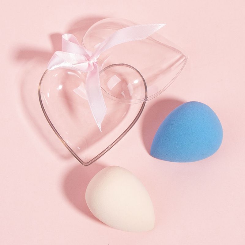 Makeup Sponge 2 Pcs blender sponge for Liquid, Cream, and Powder, Multi-colored Makeup Sponges EasyOptionXY LLC