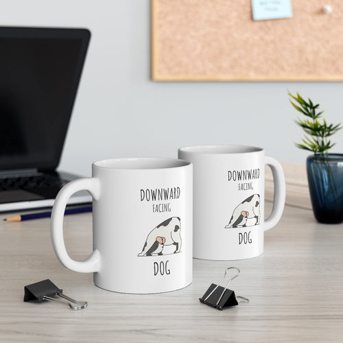 Downward Facing Dog Mug EasyOptionXY LLC