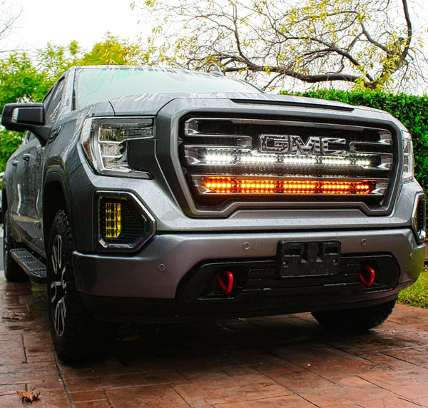 2019+ GMC Sierra 1500 Dual 40s Light Bars M&R Automotive