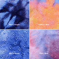 JupiterGear Tie Dye Yoga Mat Towel with Slip-Resistant Grip Dots Jupiter Gear