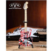 ToyShnip Eddie Van Halen Frankenstein Red & White Mini Guitar Replica