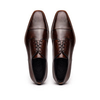 Zelli Italia Zelli Italia 25-550-CST ENZO Italian Calfskin Cap Toe Chestnut