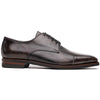 Zelli Italia 25-550-GRY ENZO Italian Calfskin Cap Toe Burnished Black
