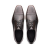 Zelli Italia 25-550-GRY ENZO Italian Calfskin Cap Toe Burnished Black