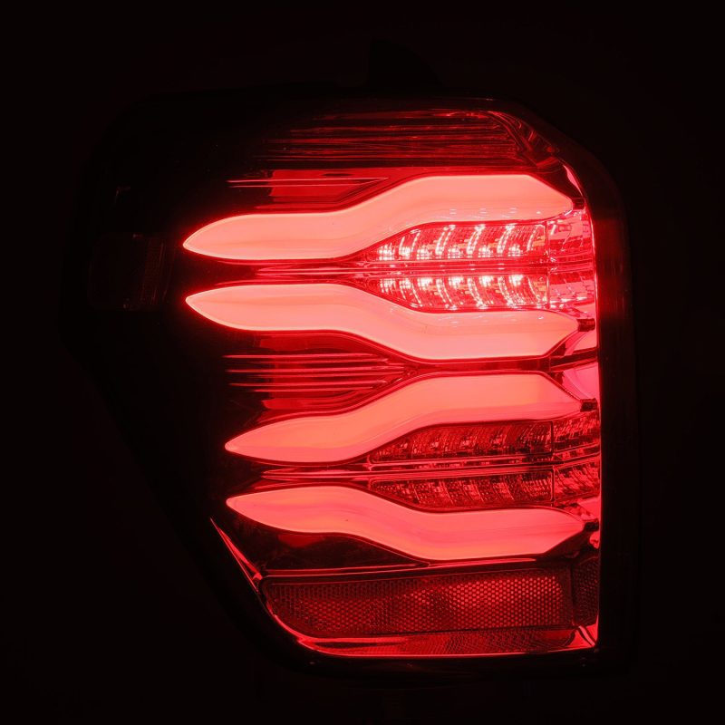 AlphaRex 10-24 Toyota 4Runner PRO-Series LED Tail Lights Red Smoke