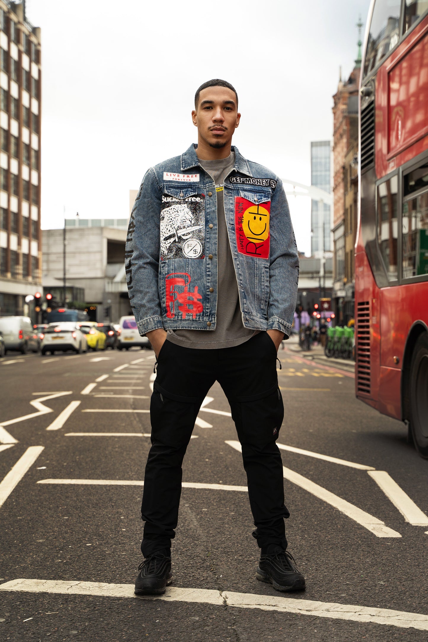 Fly Supply Co Fly Supply Co New Rich Denim Jacket (Denim)