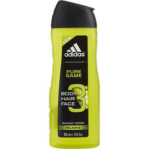 ADIDAS PURE GAME by Adidas BODY, HAIR & FACE SHOWER GEL 13.5 OZ (DEVELOPED WITH ATHLETES) EasyOptionXY LLC