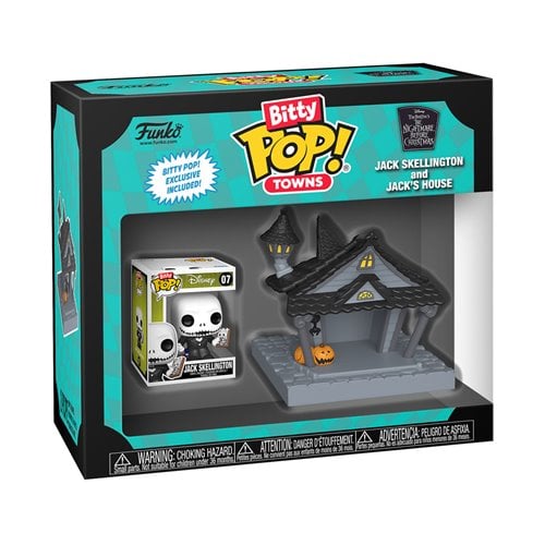 ToyShnip Funko The Nightmare Before Christmas Bitty Pop! Mini-Figure 4-Pack -
