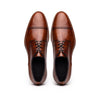 Zelli Italia 25-548-CGN GIOVANNI Italian Calfskin Lace Up Cognac