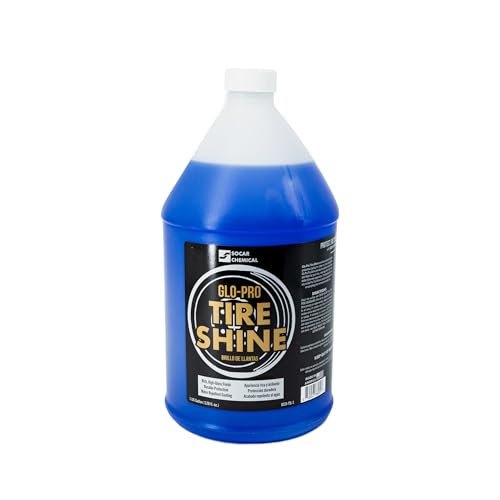 SOCAR Glo Pro - High Gloss, Water-Resistant, Wet Look Tire Shine, Eye Candy of Car Care