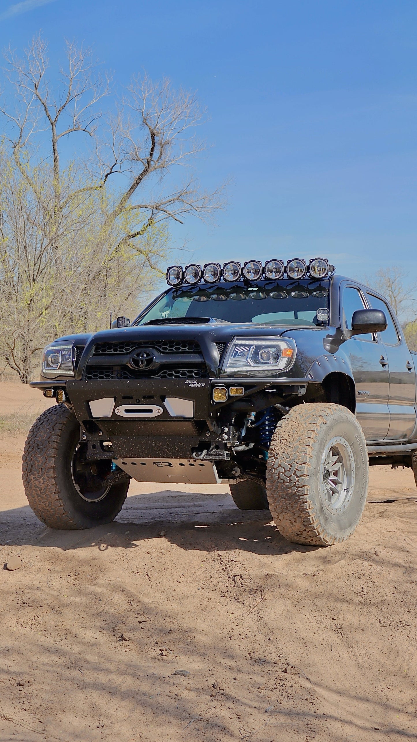 AlphaRex 05-11 Toyota Tacoma LUXX-Series LED Crystal Headlights Black