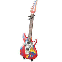 ToyShnip Joe Satriani Silver Surfer Miniature Guitar Replica
