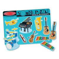 ToyShnip ToyShnip Melissa & Doug - Musical Instruments Sound Puzzle
