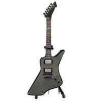 ToyShnip Metallica James Hetfield "Diamond Plate" Miniature Guitar Replica