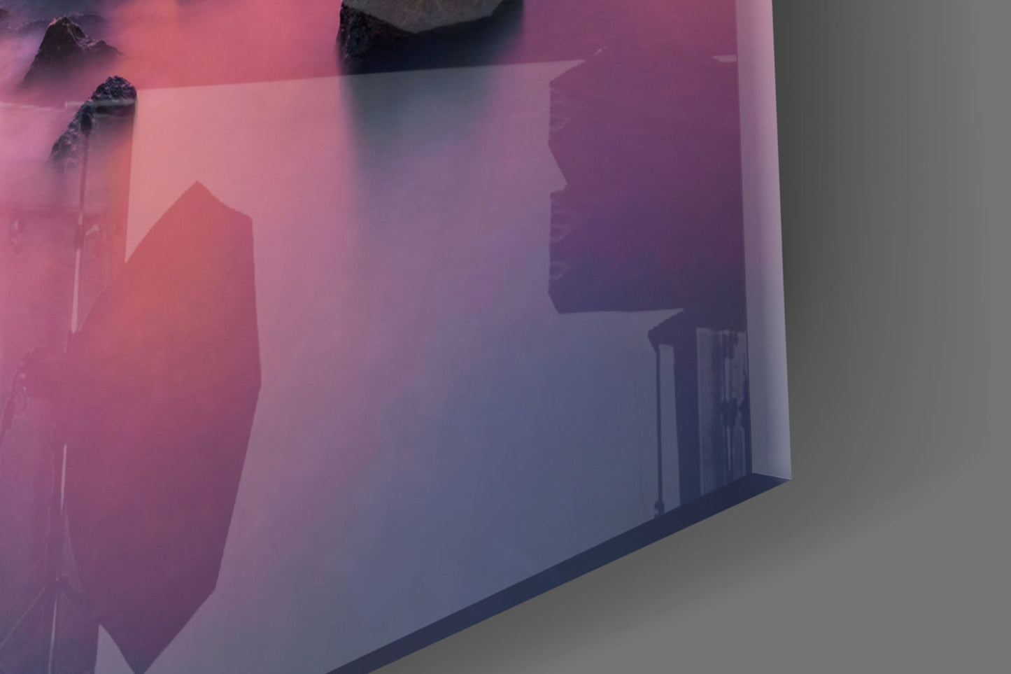 Insigneart USA Insigneart USA Sunset at Sea Glass Wall Art