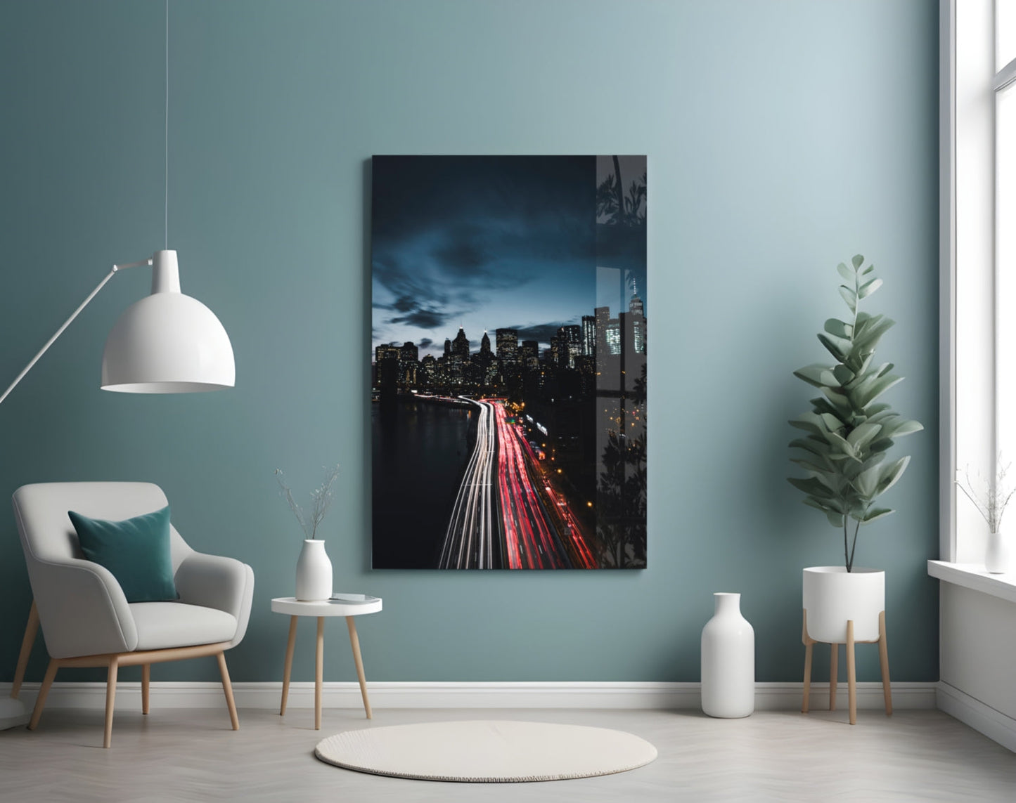 Insigneart USA Insigneart USA City Landscape Glass Wall Art
